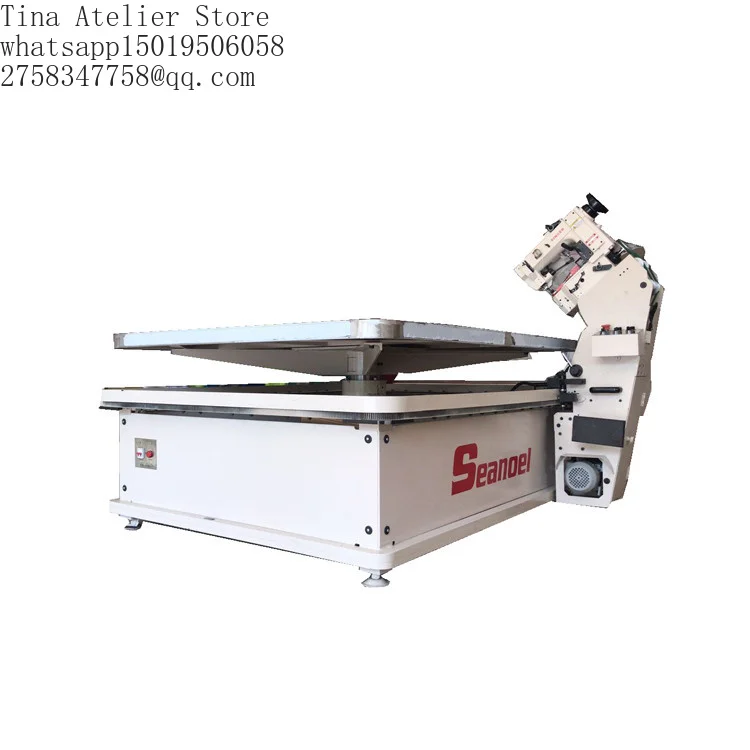 300U Singer Chain Stitch Head Automatic Mattress Hemming Border Edging Machine