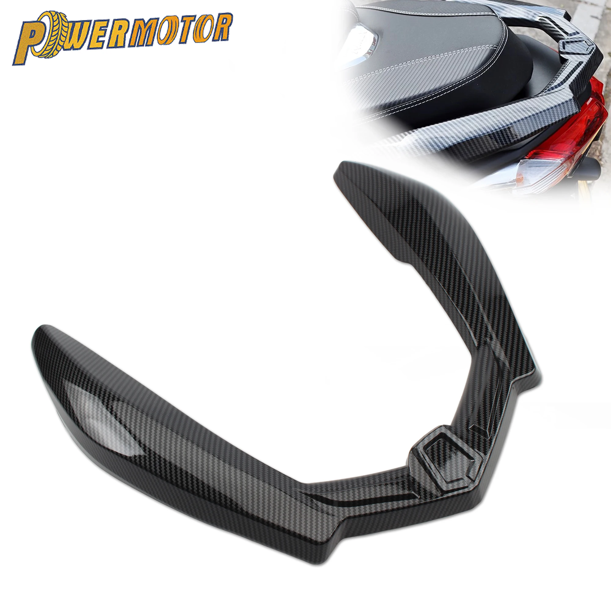 

For YAMAHA NMAX 155 NMAX155 N MAX155 2020-2023 Motorcycle Rear Tail Seat Cover Rear Shelf Cover Luggage Rack Trim Guard Modified
