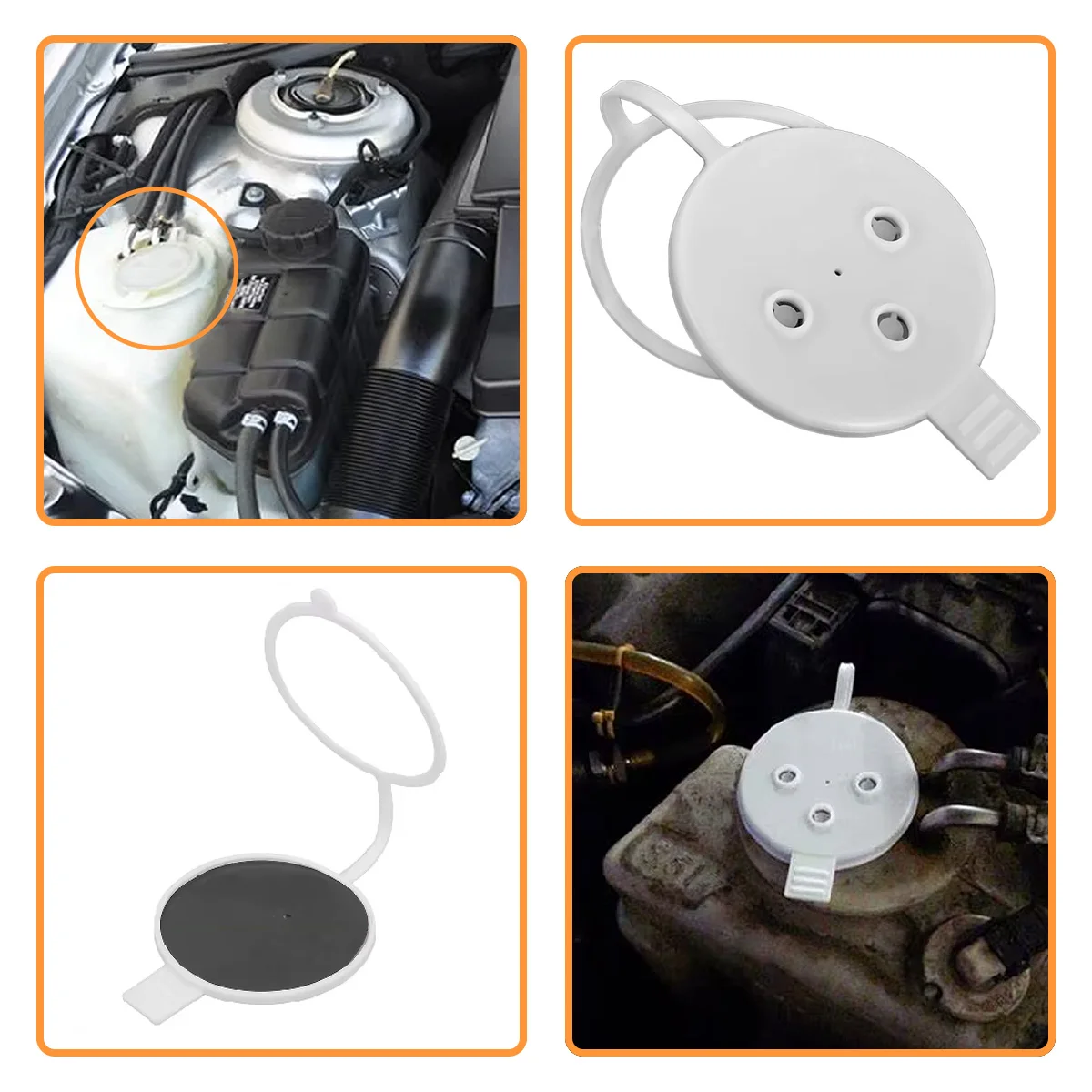Wischwasserbehälterdeckel passend für Mercedes-Benz A-Klasse W169, B-Klasse W245, S-Klasse W220 W221, Viano W636, A1248690072 – Detail 3