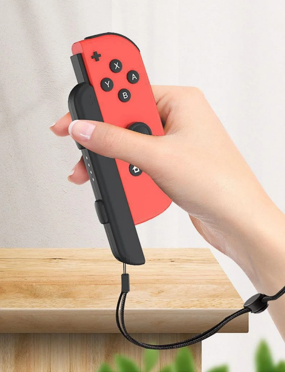 حزام معصم JoyCon لـ Nin-tendo Switch JoyCon Gamepads حزام مضاد للضياع، حزام معصم JoyCon لوحدة التحكم، حبل مقبض منزلق