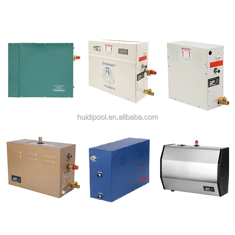 

3-18kW Bathroom Steam Engine Sauna Steam Generator Wet Steam Engine Home Digital Display Automatic Control