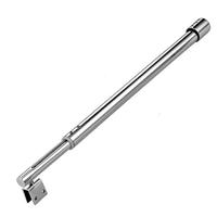 Adjustable Length Stainless Steel Shower Rod Clip Support Bar for Glass Door Bathroom Fixed Accessory Plane Shower Rod