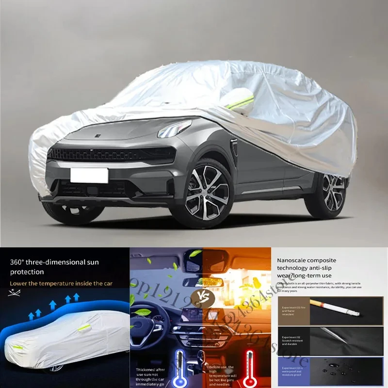 

For Lynk-05-Auto Auto Anti snow Anti dust Anti-uv Anti peeling paint And Anti Rainwater 210t car cover Car cover protection