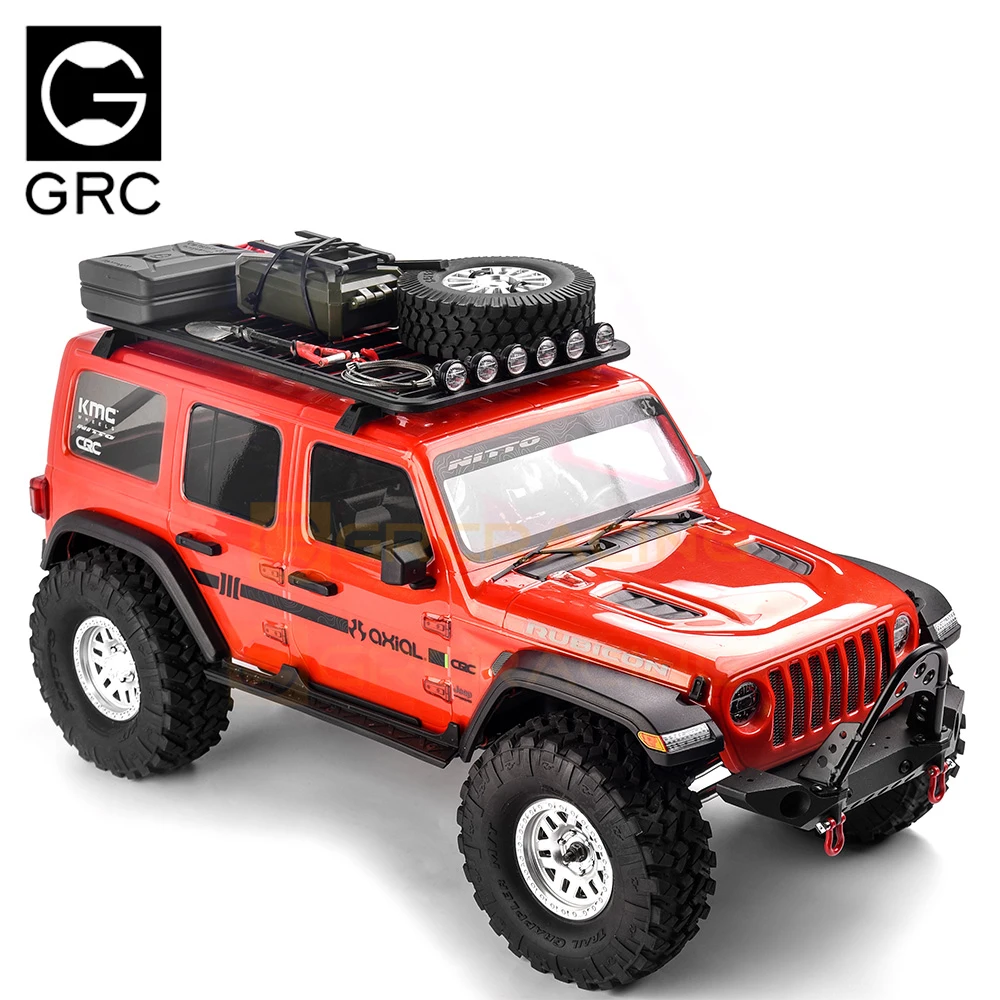 GRC multifunctional roof mounted nylon luggage rack for 1:10 trx4 scx10 90046 RC upgrader upgrade component G172FA/B