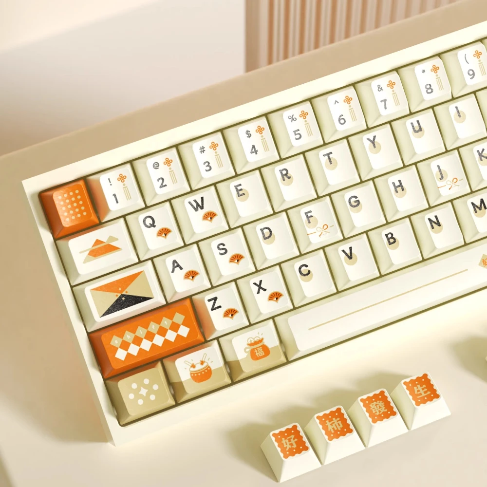 Capuchons de touches bon kaki arrive cerise Pbt blanc vert Orange disposition Iso/Ansi disposition Alice clavier à monter soi-même capuchons de touches personnalisés