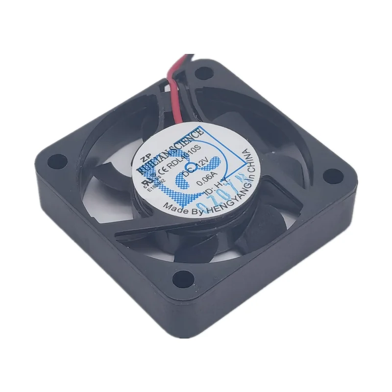 Ventilador silencioso do poder do chassi do processador, RDL4010S, 12V, 0.06A, 4010, 4cm, Novo