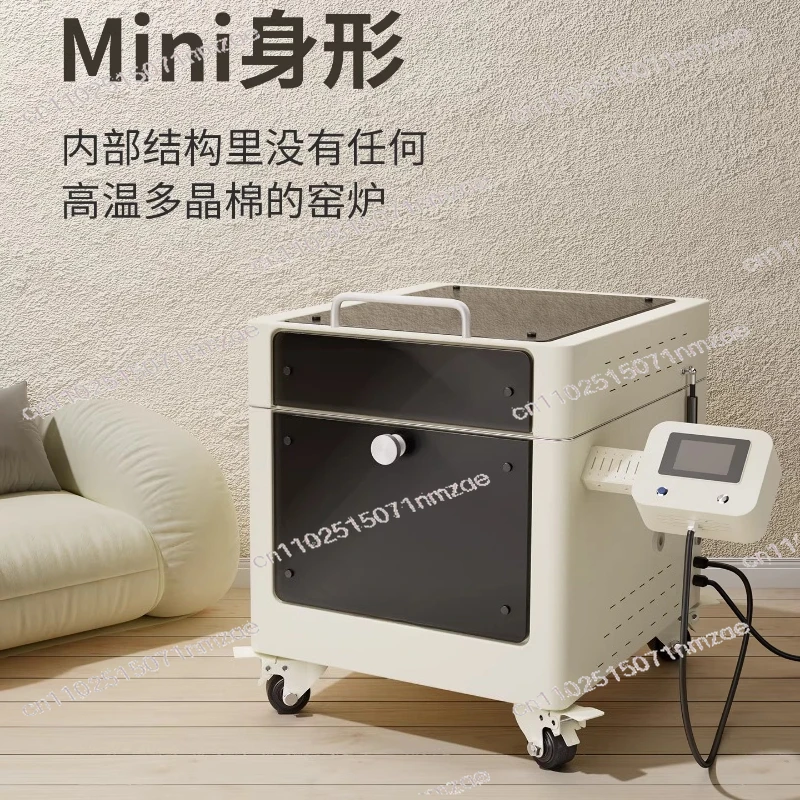 Hydrometeor Ceramic Equipment Smart Mini Electric Kiln Home School Pottery Bar Medium and High Temperature Ceramic Firing