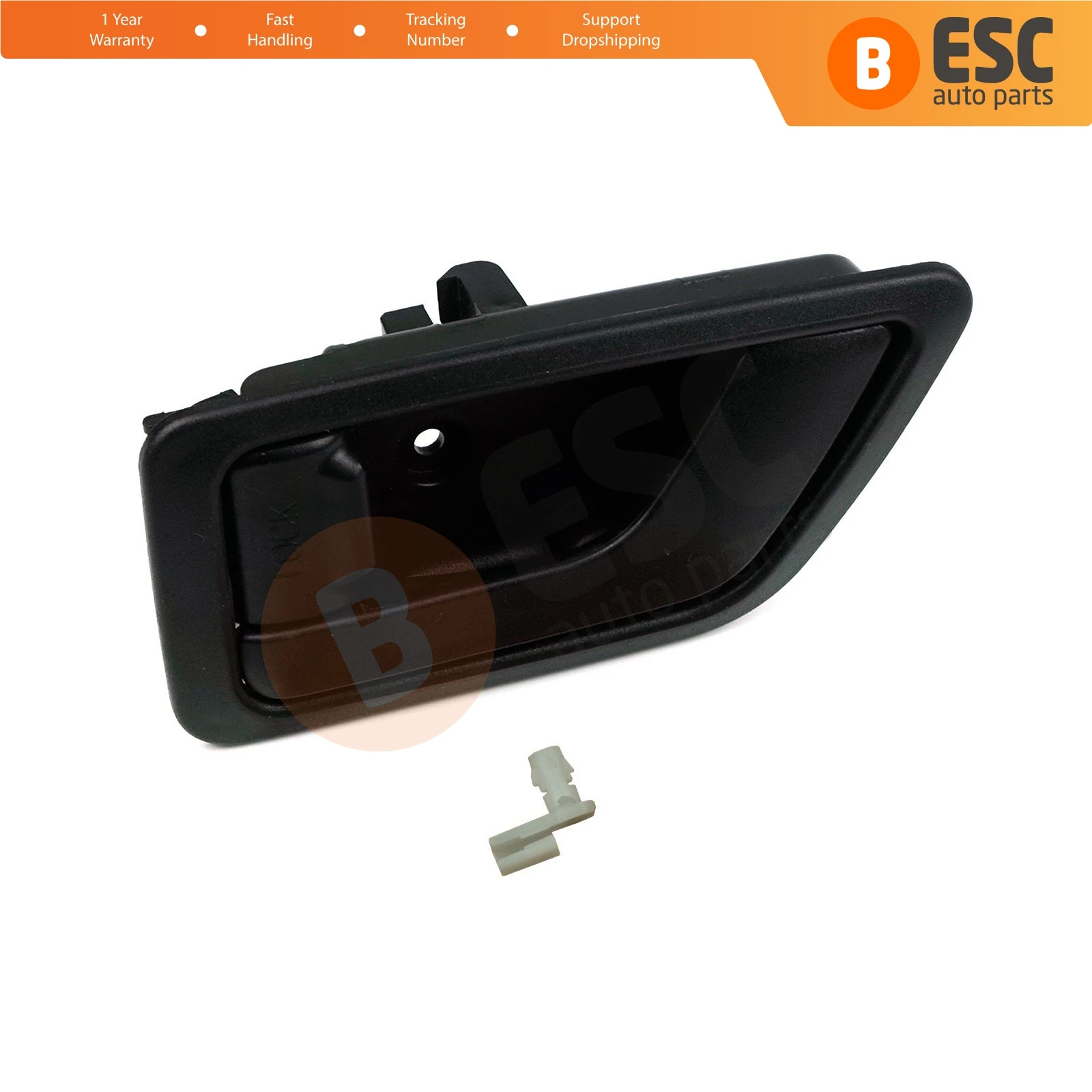 For Hyundai Getz TB  Click EDP1107-1 Car Inner Interior Inside Door Handle Opener Plastic Black Left 82610-1C000 W01-7772312-2