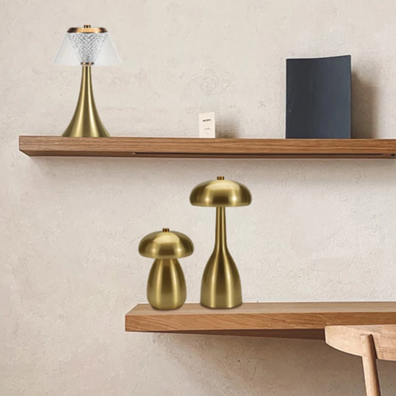 Modern Led Bar Lamp Rechargeable Night Light Touch Sensor Portable Table Light for Bar Coffee Restaurant Decorative Lighting