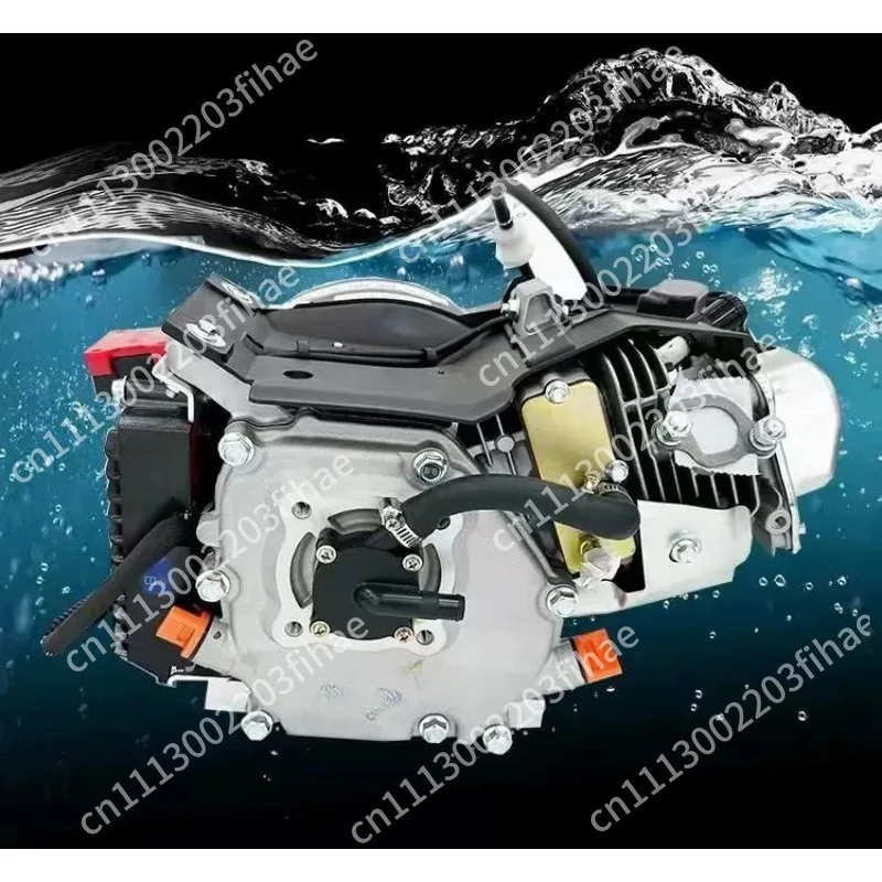 Water-cooled intelligent frequency conversion, water-cooled range extender, power and low noise 48v60v72v tricycle four-wheeler