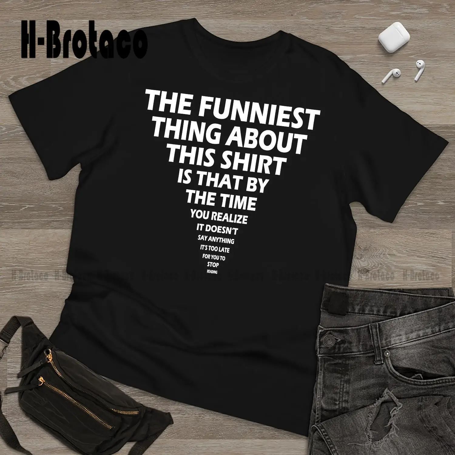 The Funniest Thing Vintage T Shirt Men Fashion 2023 Women T Shirt Short Sleeve red shirts for women Custom Gift Xs-5Xl