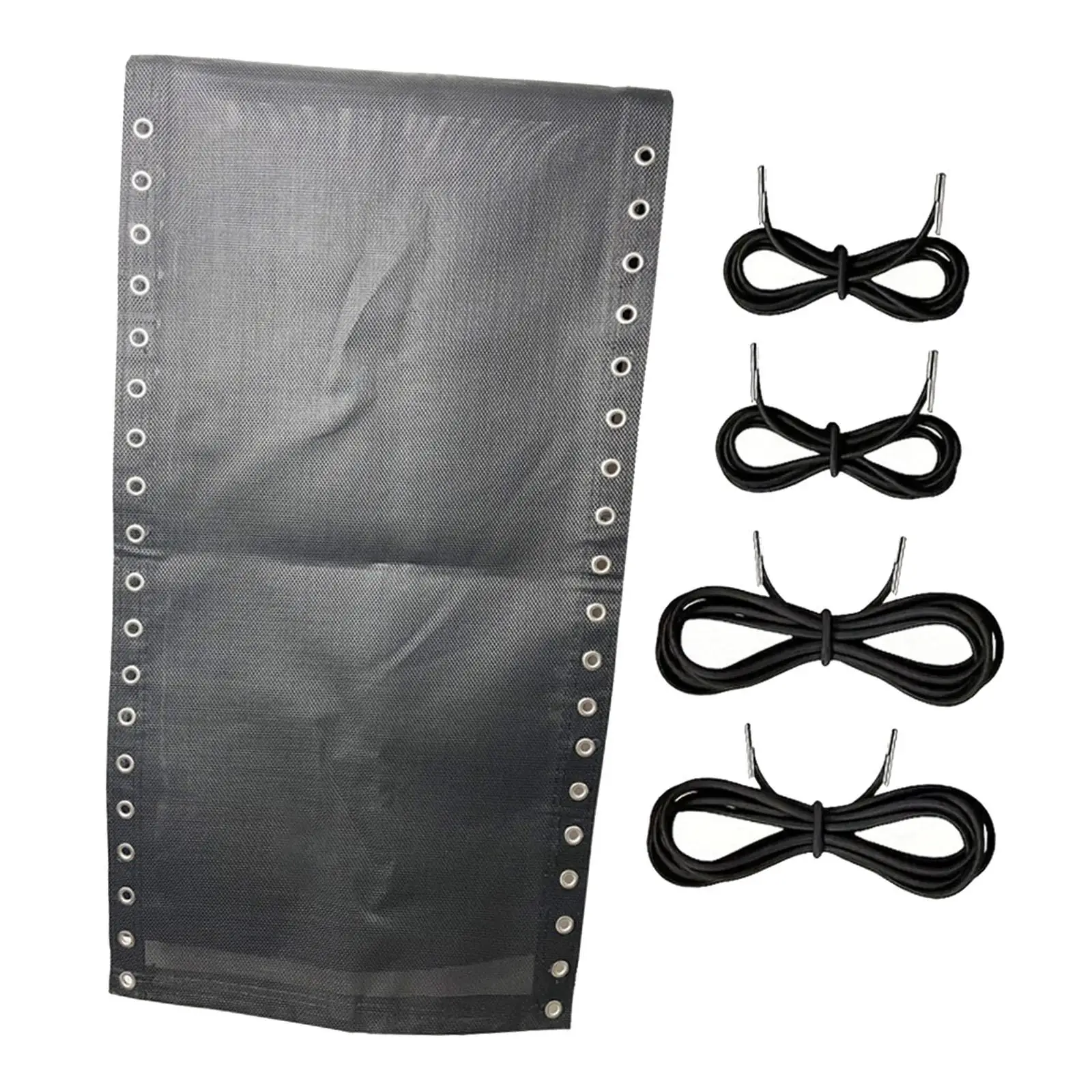 Universal Folding Lounge Chair Cloth Waterproof Mesh Seat Cover Sling Fabric for Camping and Terrace