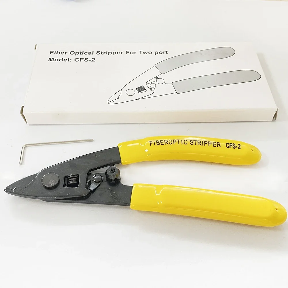 CFS2 Double-Mouthed Pliers, Coating Stripper, Fiber Cutting Knife, Cold Splicing Tool, Fiber Optic Tools