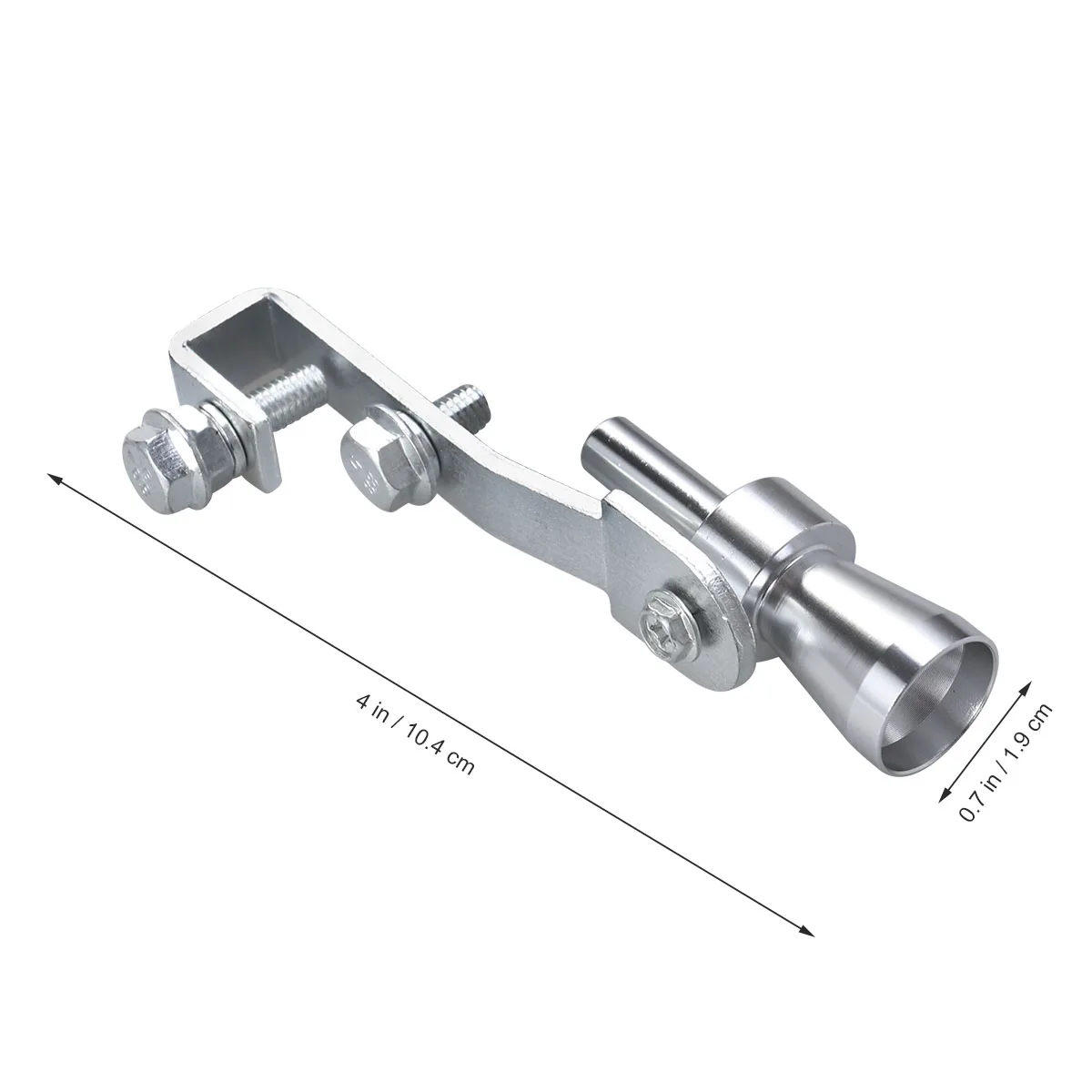 

Car Imitation Whistle Silver Tailpipe Simulator Motorcycle Sound Exhaust Vehicle