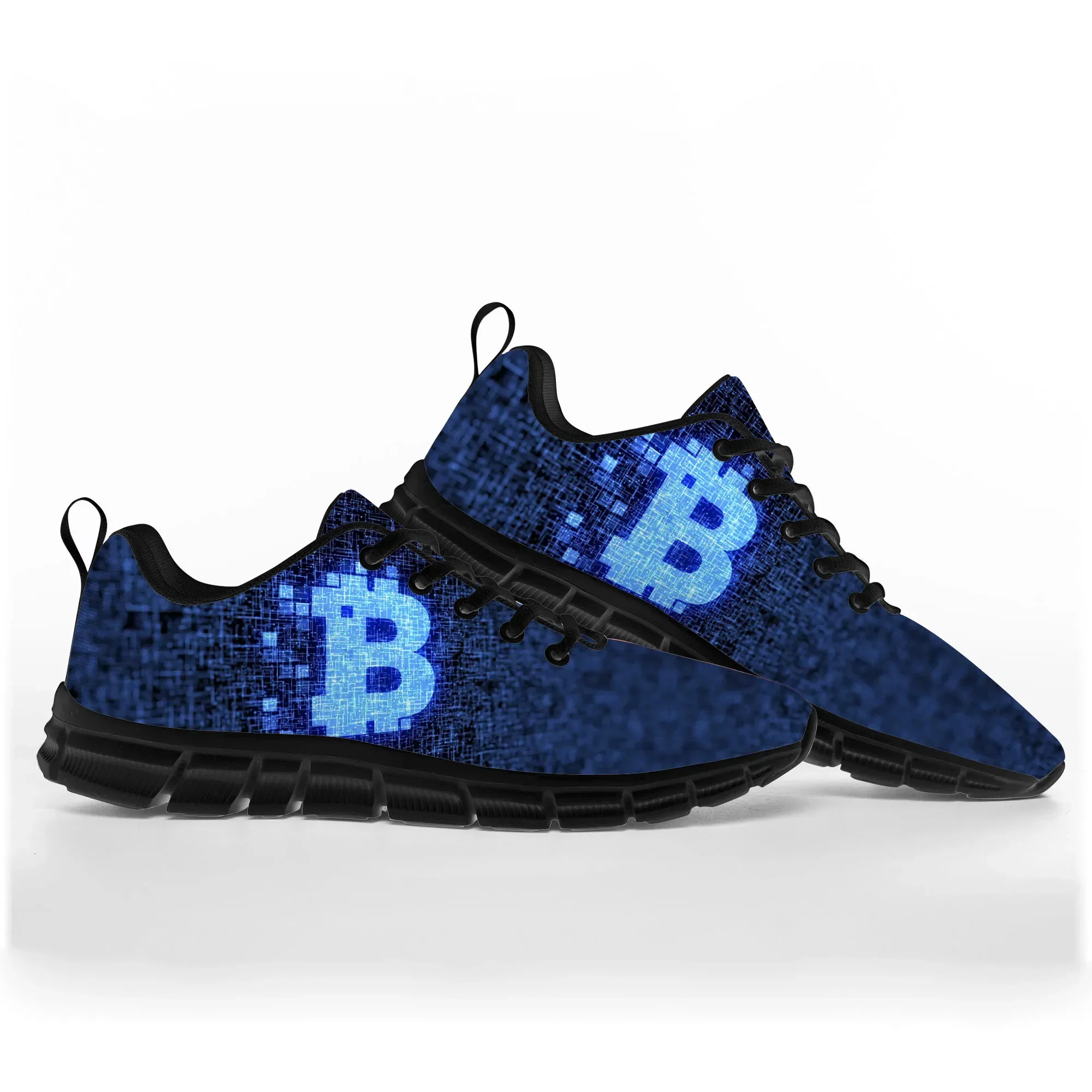 

Bitcoin Cryptocurrency Miner BTC Coin Sports Shoes Mens Womens Comfortable Breathable Sneakers Custom High Quality Couple Shoe