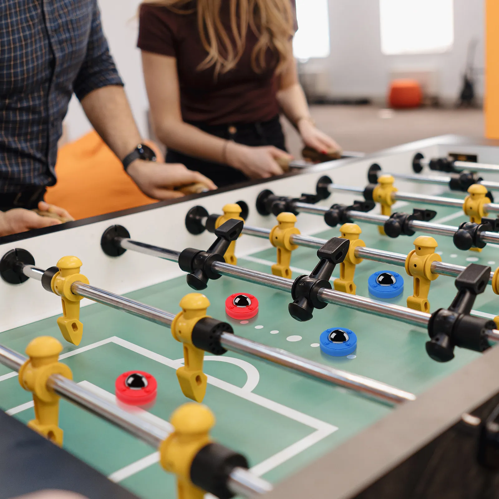 

Набор из 12 шариков для настольного футбола, премиум-класса, пластиковые, для игры в футбол на столе, сменные шары для настольного футбола