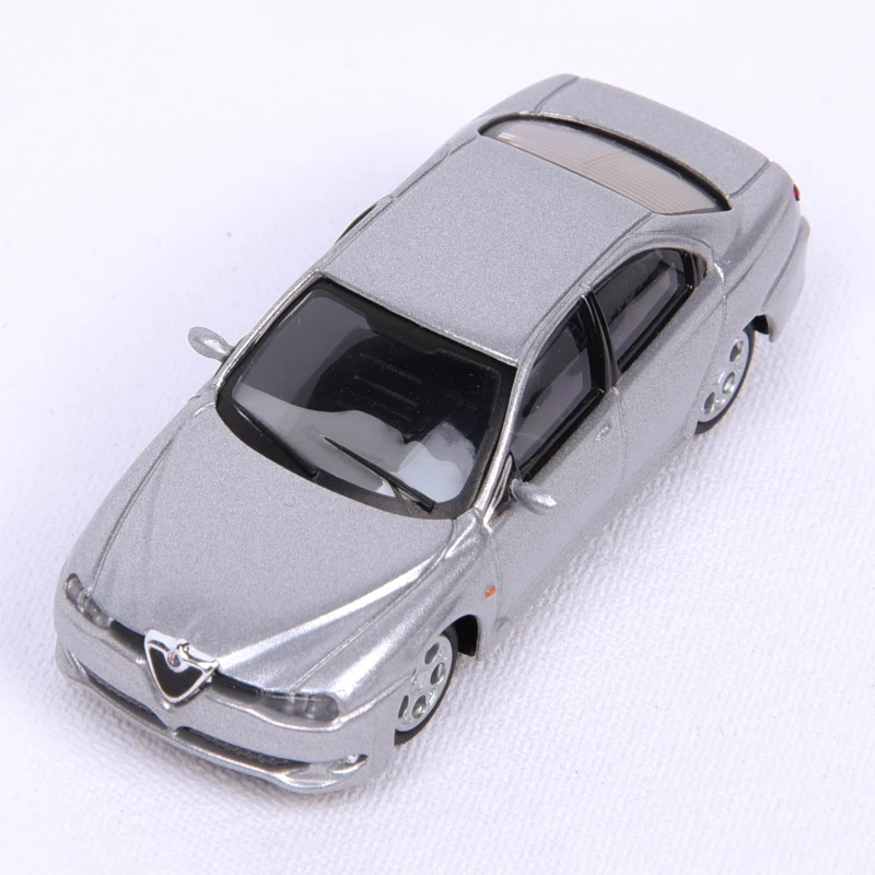 Scale 1:87 Diecast Car Model Alfa 156 GTA Classic Style Cars Model 1/87 High Simulation Vehicle Toys For Collection Decoration