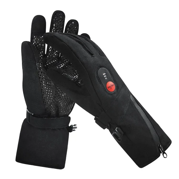 Touch Screen Warm Thermal Hand Warmer Lithium USB Battery Electric Unisex Heated cycling Gloves