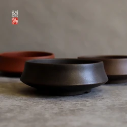 Ceramic Bonsai Pot, Flower Plate, Plant Small Vase, Garden Table, Home Decoration
