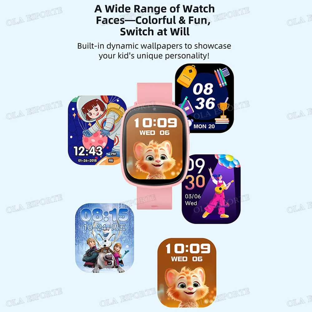 2026 Kids Games Smartwatch 1.83''HD Screen Camera 22 Interesting Games Sleep Monitor Alarm Clock Calculator Children Watch MA27 view 3