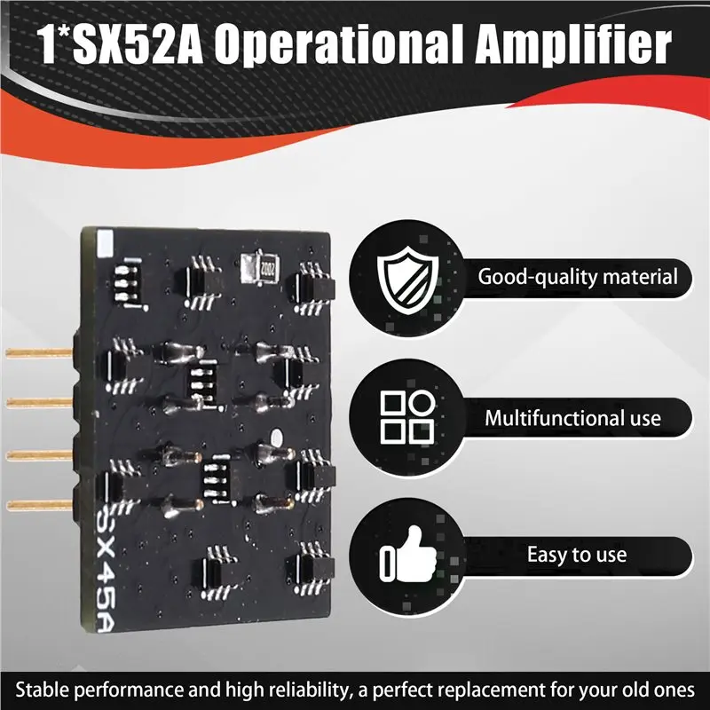 ABSY SX52A Operational Amplifier Hifi AUDIENCE Preamplifier Operational Amplifier SX52A Audio Discrete Component Double Op Amp C view 5