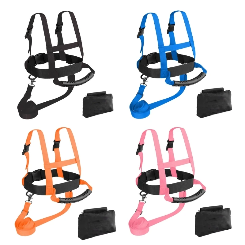 2025 Ski Harness Snowboard Training Harness Ski Tractions Rope Skating Training Safety Strap with Handle Removable