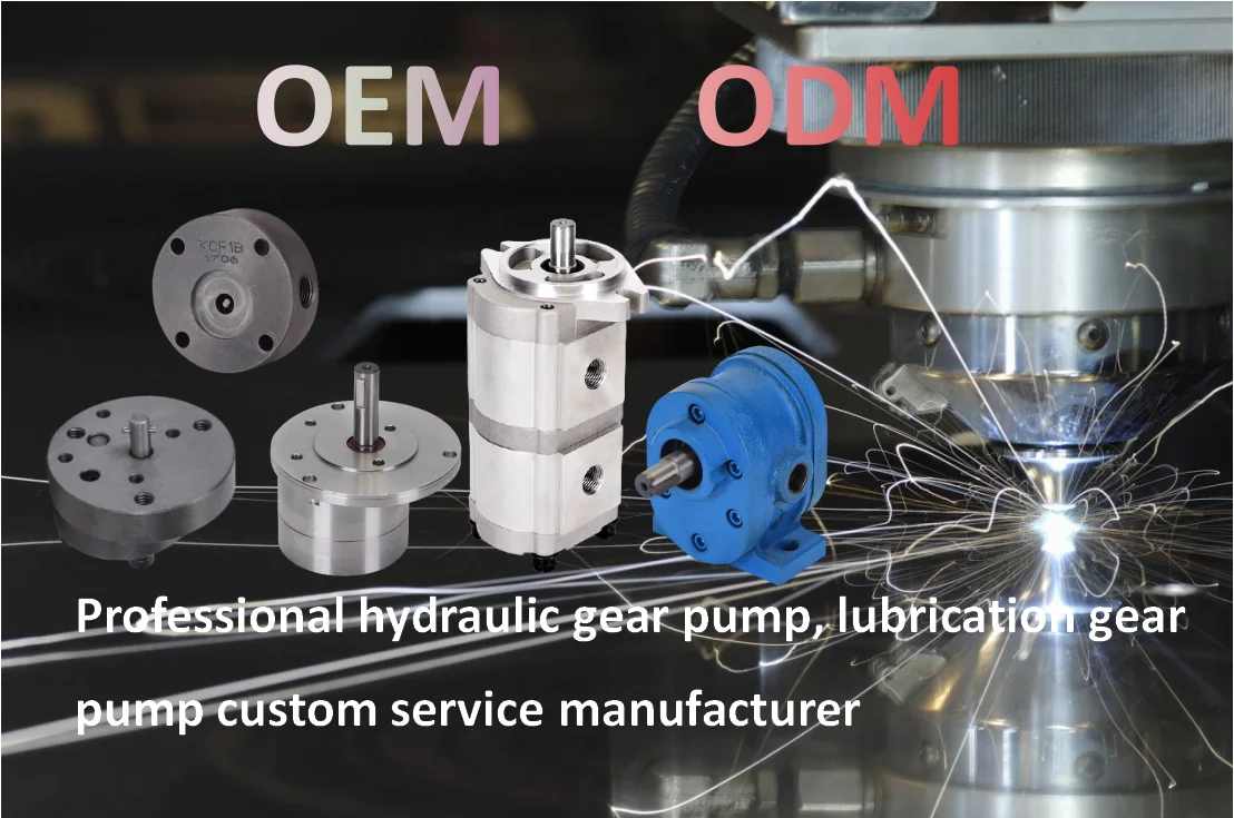 TLF  Made Multiple Gear Pump tandem Pump tandem Hydraulic Gear Pump