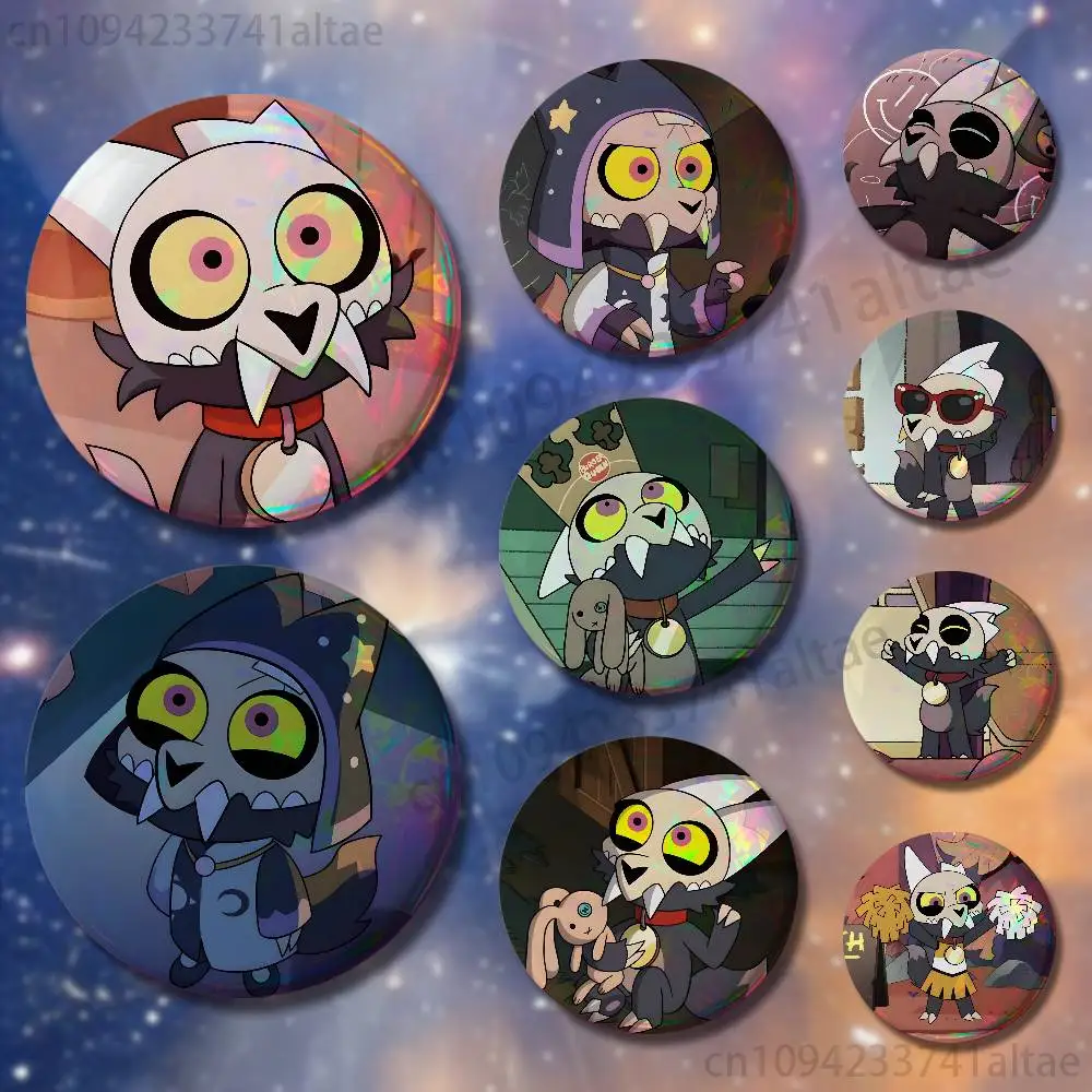 

The O-Owl House King Badges 75mm 58mm 44mm 32mm 25mm Brooch Backpack Hat Enamel Pins Accessories Toys Gifts
