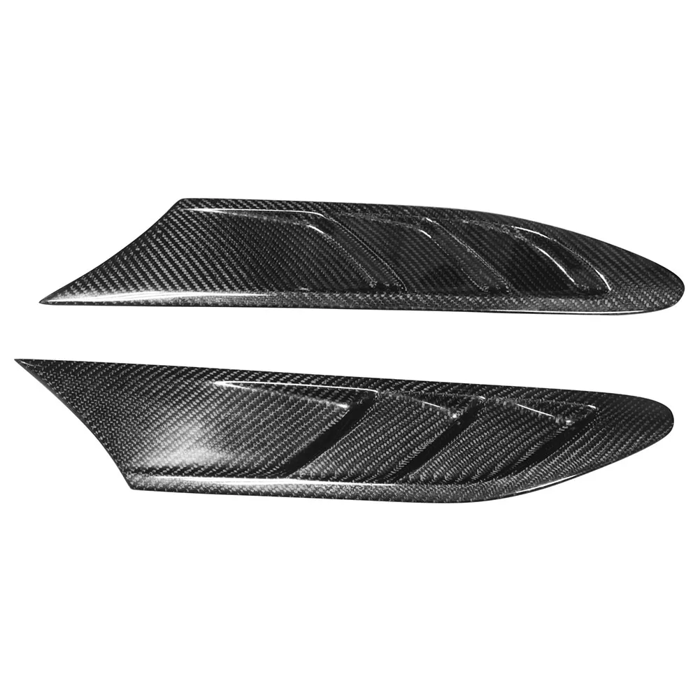 

2pcs/Kit Carbon Fiber Side Fin Vent Fender Air Vent Trim For Su Baru BRZ For Toyota GT86 Replace Auto Accessories