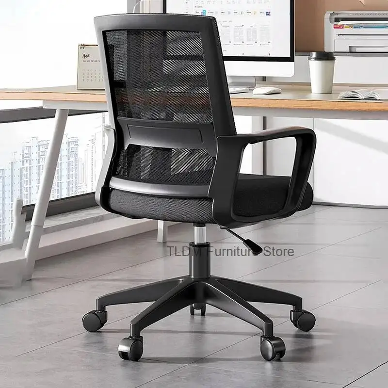 Computer Ergonomic Office Chair Mobile Gaming Bedroom Study Office Chair Accent Armchair Chaise De Bureaux Home Furniture