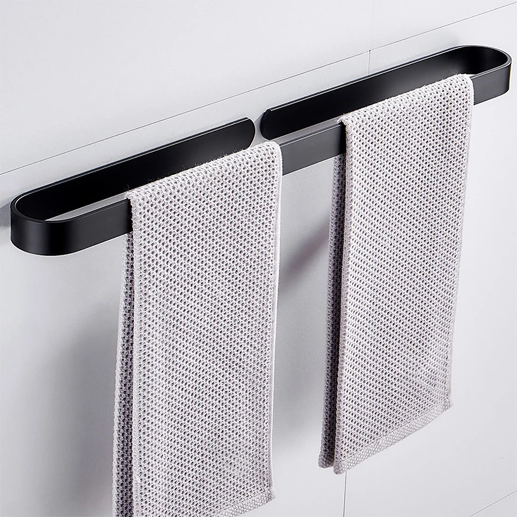 Sturdy Construction Space Aluminum Towel Rack For Easy Installation Easy To Clean Bath Towel Holder