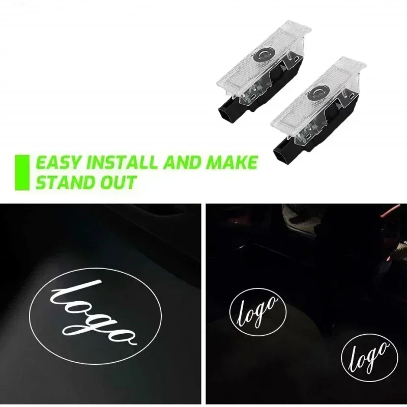 Auto Willkommen Tür Licht Auto LED Licht Schatten Laser Projektor Luces für Alfa Romeo Mito 2009-Now Stelvio Giulietta Giulia 159