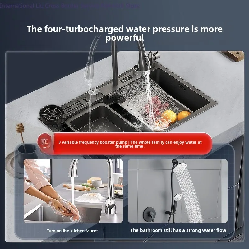 Booster pump Household self-priming pump Automatic silent intelligent pump Water heater Tap water