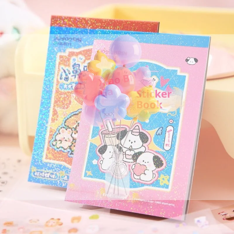 

20 Sheets Handbook Material DIY Collage Calendar Diary Phone Case Tablet Notebook Decals Square Fairy Tale Series Sticker Book