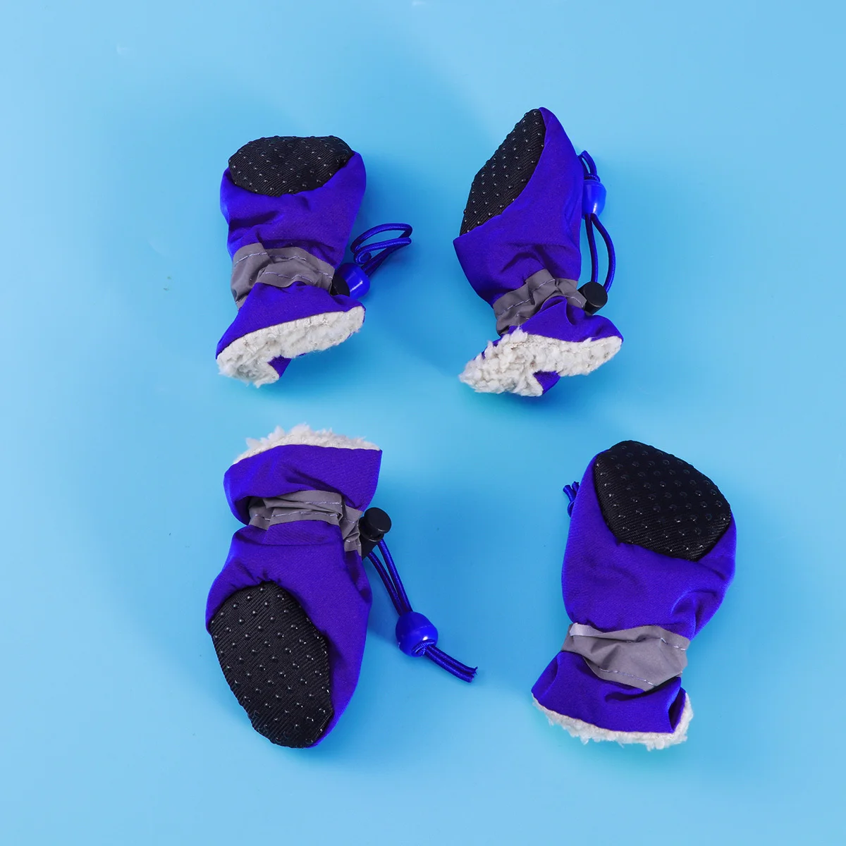 

Dogs Rain Boots Warm Waterproof Dog Shoes with Elastic Band Stay on Securely for Small to Large Dogs Size 2 Black