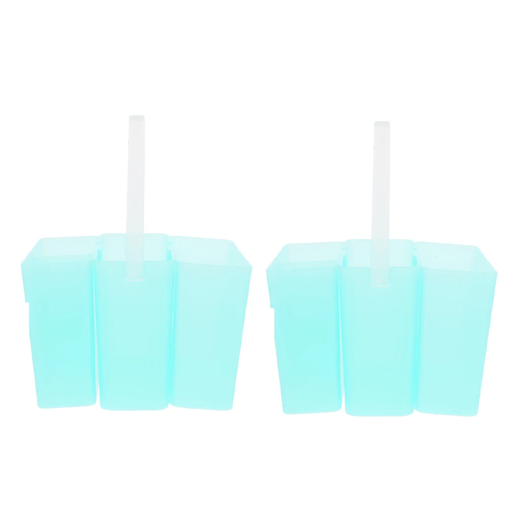 

2pcs Paintbrush Large Capacity Detachable Foldable Paint Brush Cleaner Tool Plastic Tool Supplies Washable Bucket Painting