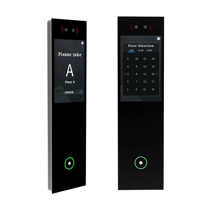Dispositivo de control de acceso con reconocimiento facial de ascensor Reconocimiento de venas de palma Código QR Control de acceso de ascensor para dispositivos de entrada segura