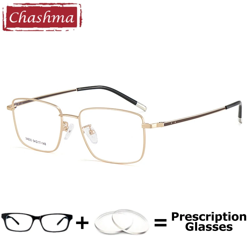 

Chashma очки по рецепту мужские деловые мультифокальные прямоугольные оправы для очков для чтения анти-синие блоки очки линзы для очков