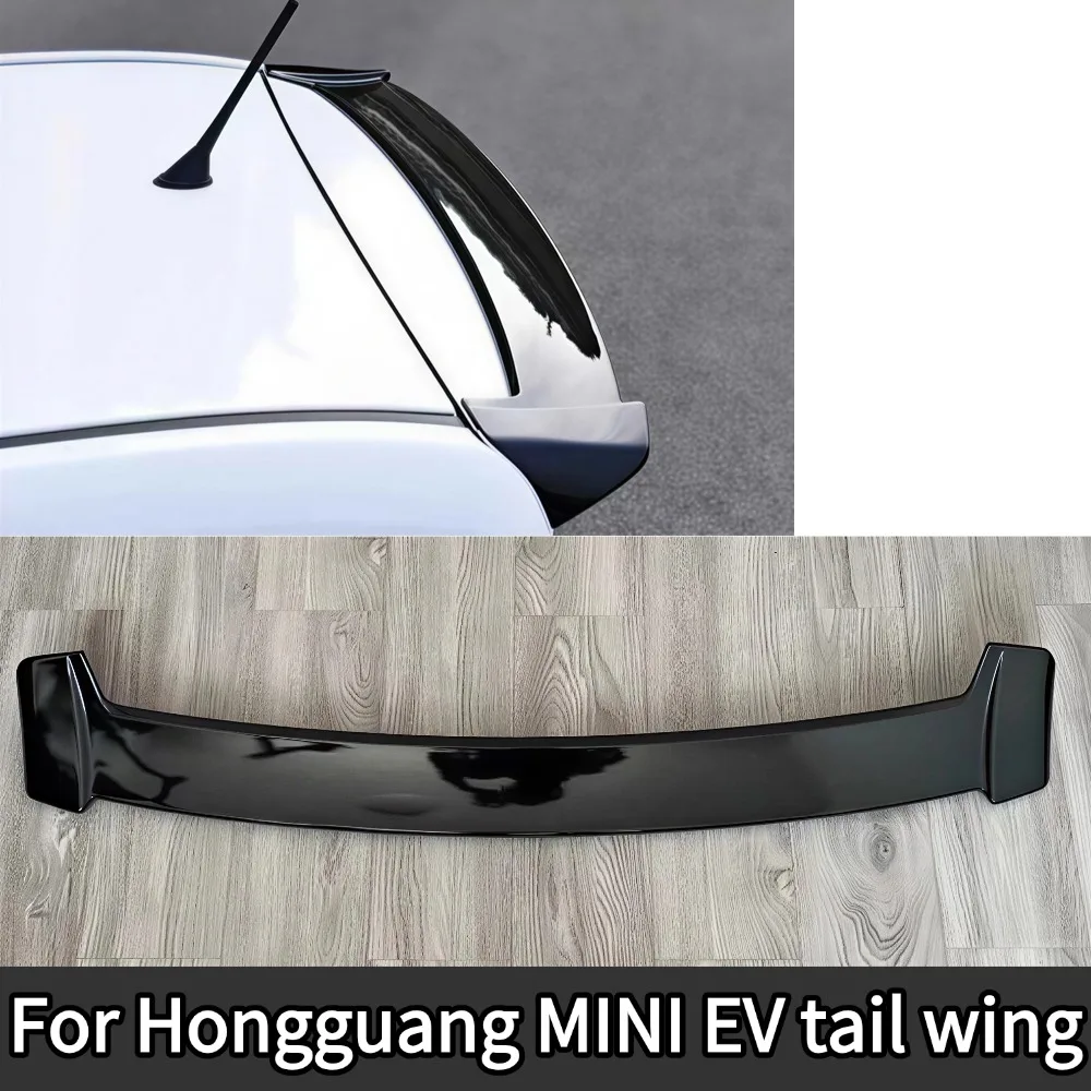For Hongguang MINI EV Car Rear Wing Spoiler Modification Trunk Top Spoiler Adjustment Trim Suitable  Vehicle Enhancement