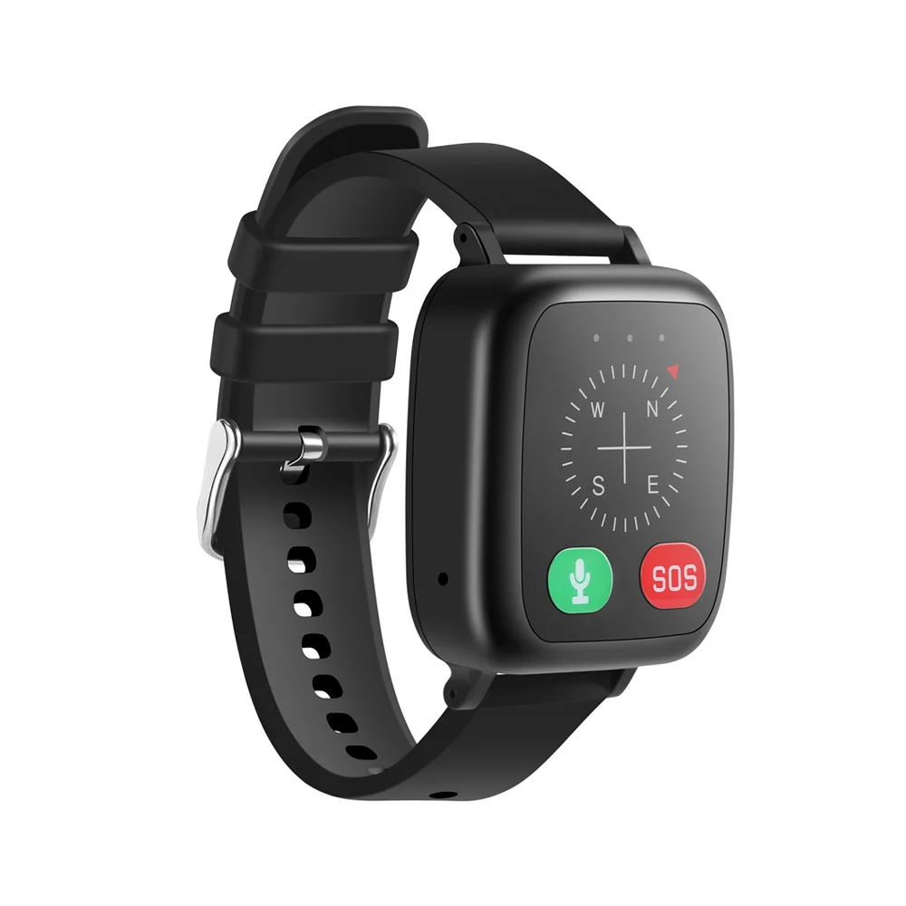 

4G GPS Watch Bracelet G52 Children Elderly Locator Anti Lost Device Thermometer and Heart Rate Monitor Step Calories