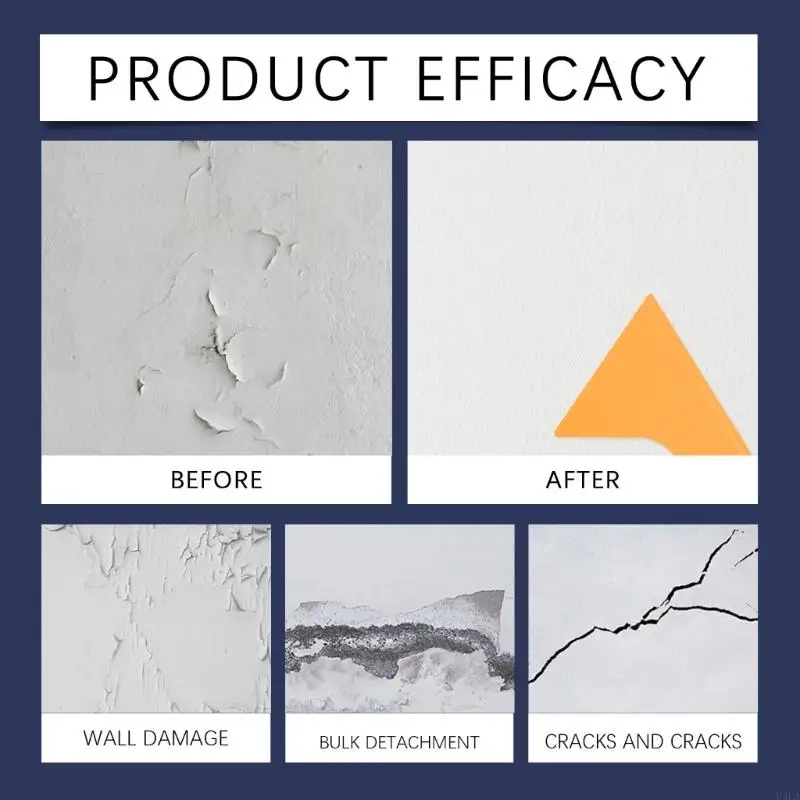 U4LA Wall Repair Paint Tool 100g Quick Drying Wall Repair Agent With Scraper