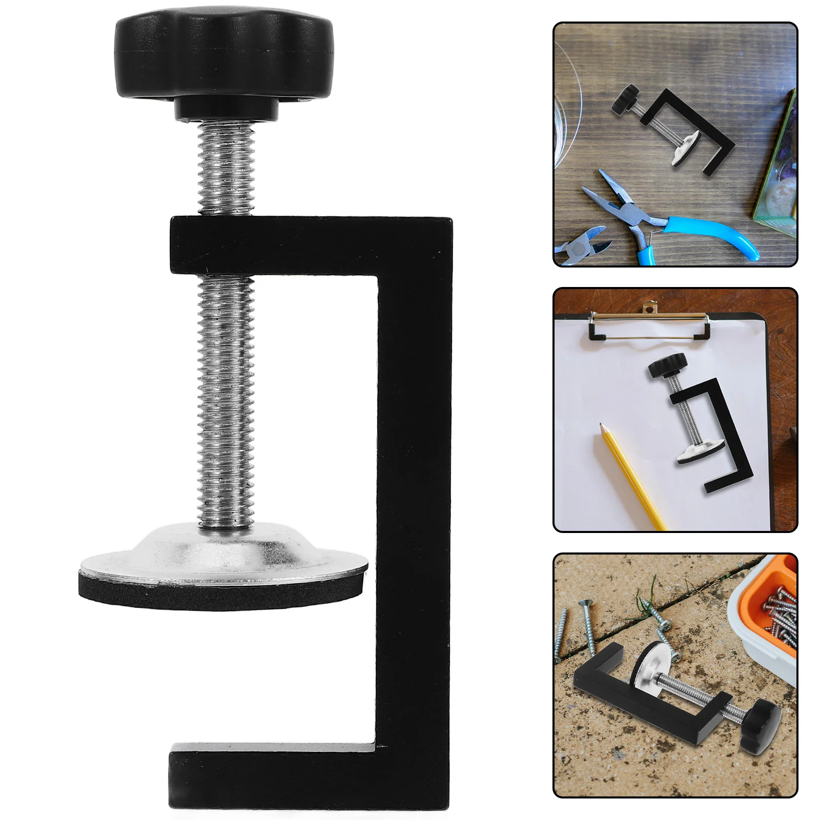 

2Pcs G Clamps for Patio Furniture Strong Adjustable Sofa Clips Reliable Outdoor Chair Fasteners Sturdy Sectional Furniture