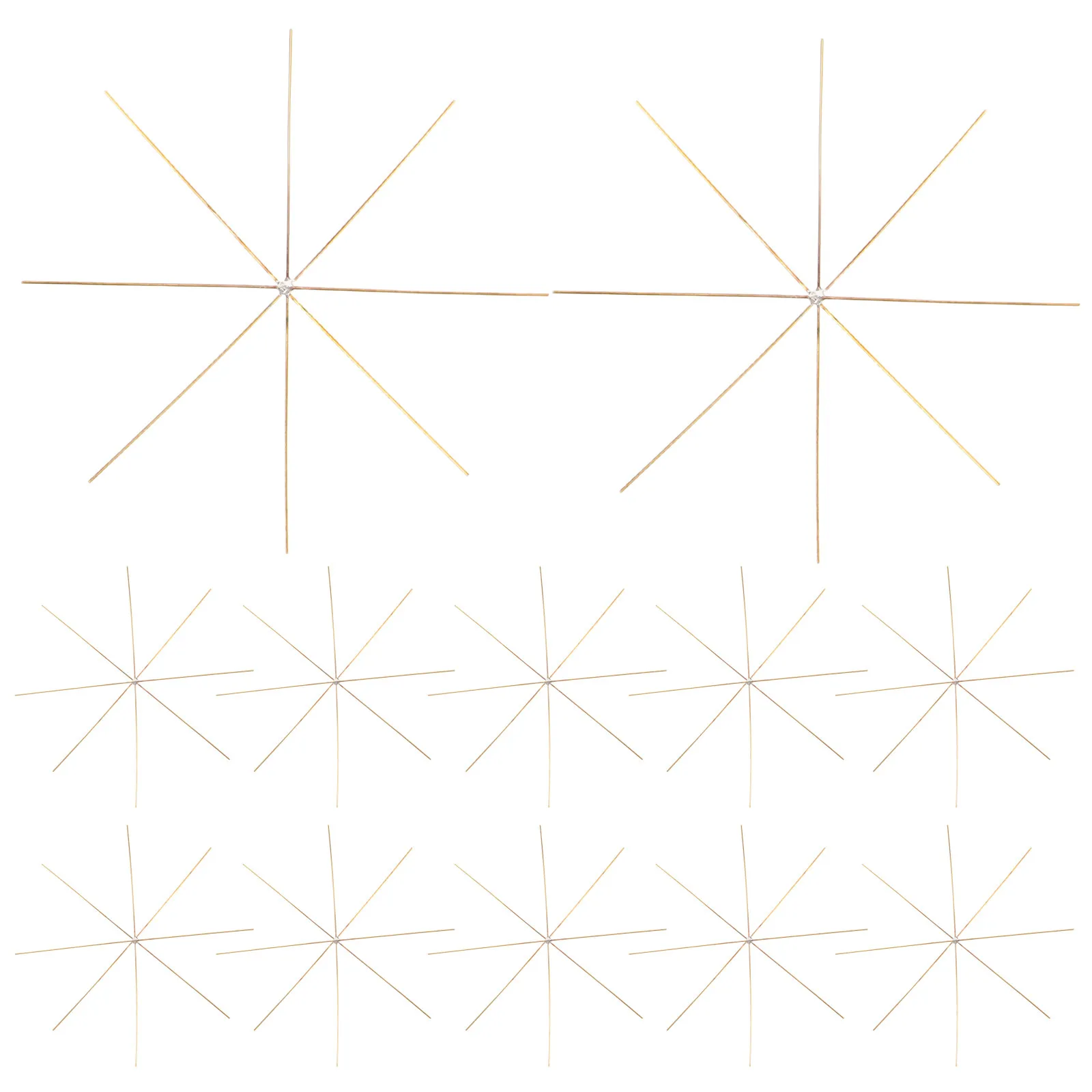 

30 шт. металлических форм для снежинок, 9,5 см, для рождественских украшений, рукоделия, изготовления украшений