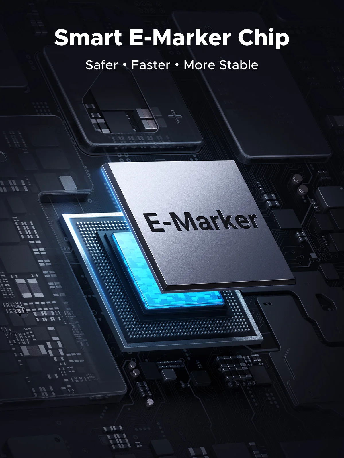 UGREEN USB-C auf USB-C 240 W max. Schnelllade-Datenkabel – USB4 GEN4 80 Gbit/s, geflochtenes Aluminium für Laptop, PC und Büro