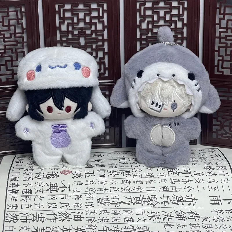 

10cm Anime Dogs Cotton Doll Keychain Gogoli Fyodor Kawaii Cosplay Mini Soft Plushies Starfish Body Pendant Toy Figures Fans Gift