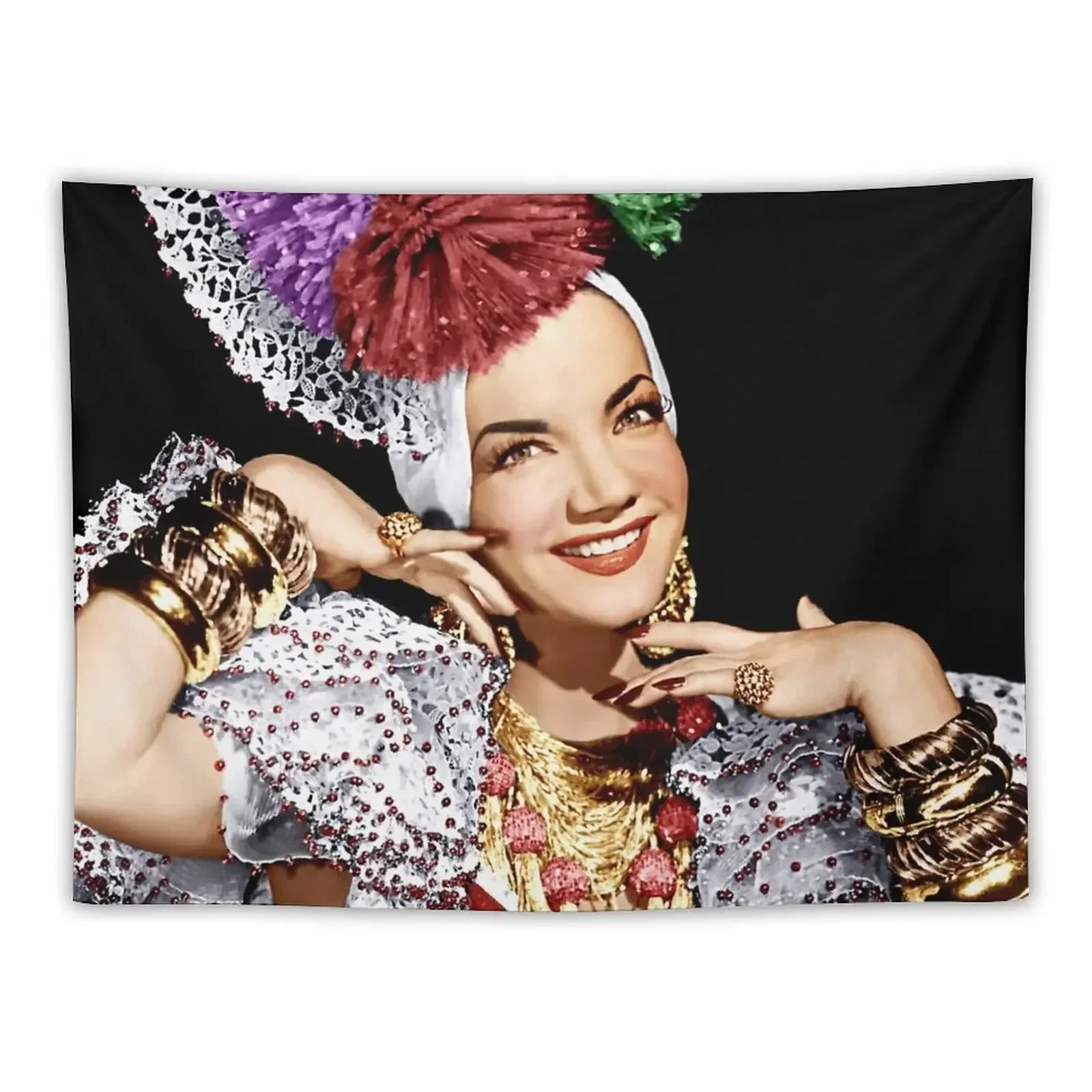 Carmen Miranda Tapestry Carpet Wall Home Decorators Tapestry