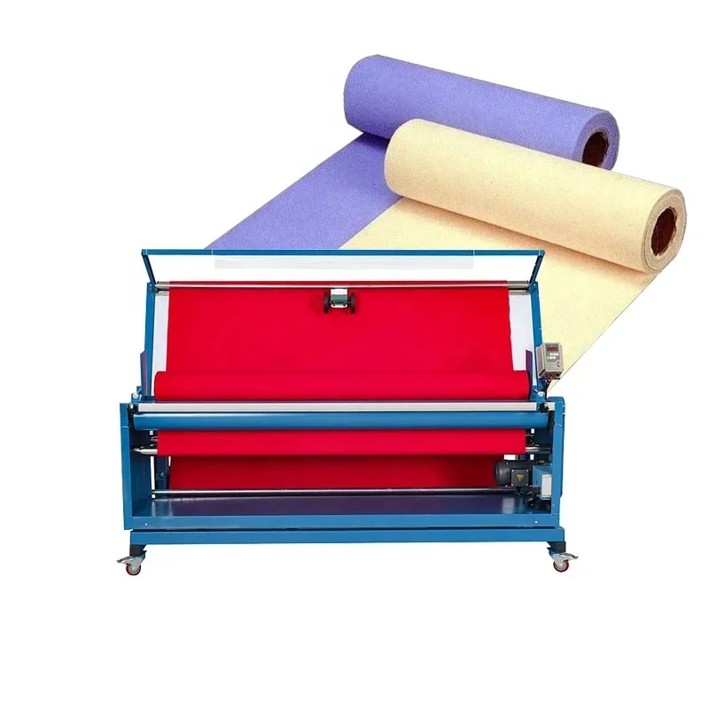 Easy Operating Cloth Textile Measuring Rewinder Woven Fric Inspecting Re Rolling hine