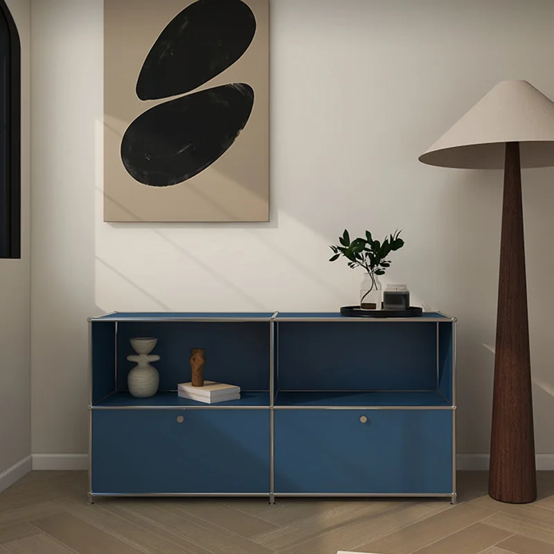 

Cabinet Bedroom Kitchen Furniture Edge Storage Bucket Medieval Module Combination Storage Cabinet Living Room Storage Cabinet