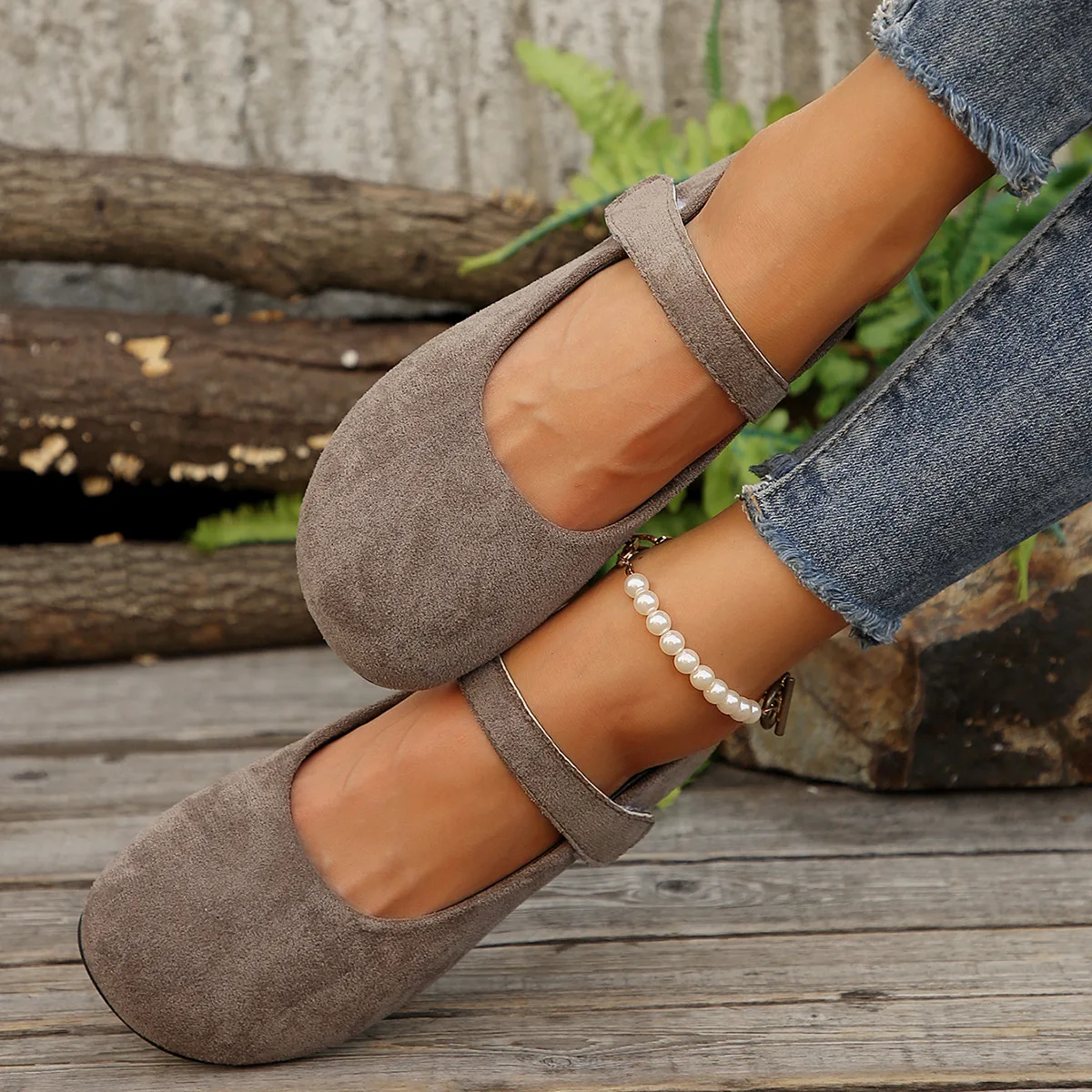 Shoes Woman Flats Round Toe Casual Female Sneakers Dress Nurse Comfortable New Summer Solid Rubber PU Fabric Leisure Fretwork Ho image 3