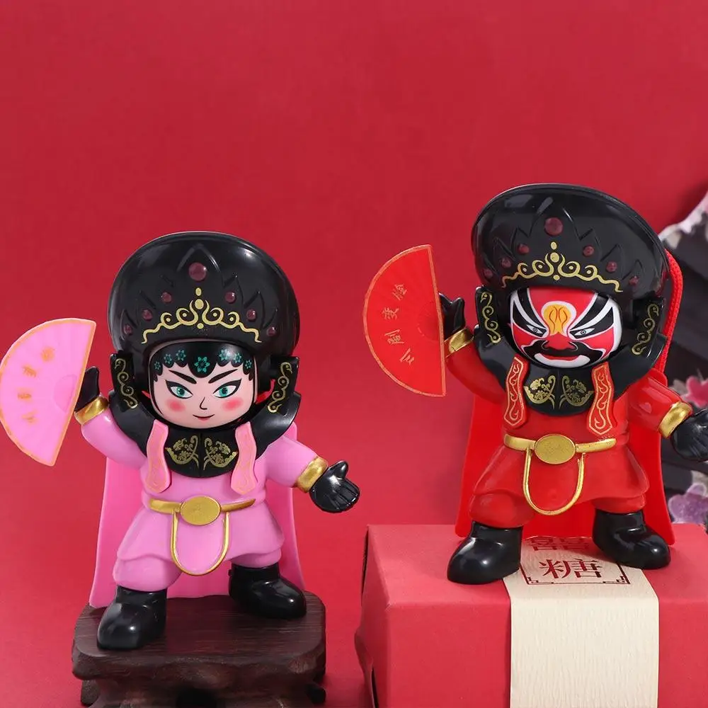 Face Change Opera Face Changing Doll Traditional Chinese Face Changing Toy 4 Facial Sichuan Opera Opera Face Makeup Toy